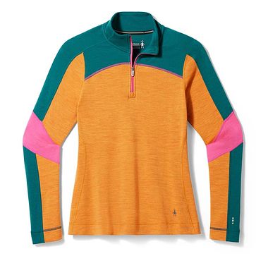 Ws Classic Thermal 1/4 Zip Marmalade Heather