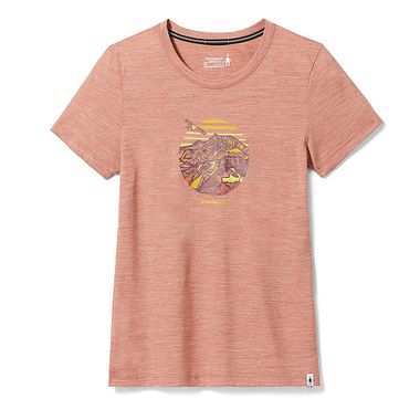 Ws Short Sleeve Graphic Tee Copper Heather