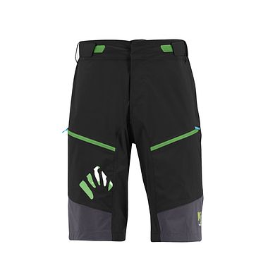 Rapid Baggy Short BlDarkGreyGreFluo