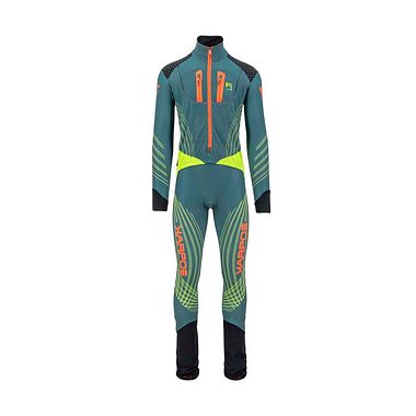 Karpos Race Suit DarkSlLimeGreGren