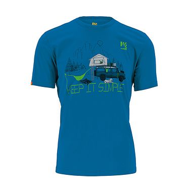 Genzianella T-shirt Indigo Bunting