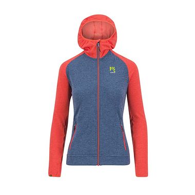 Ambrizzola W Full-Zip Hoodie VintIndiHotCoral