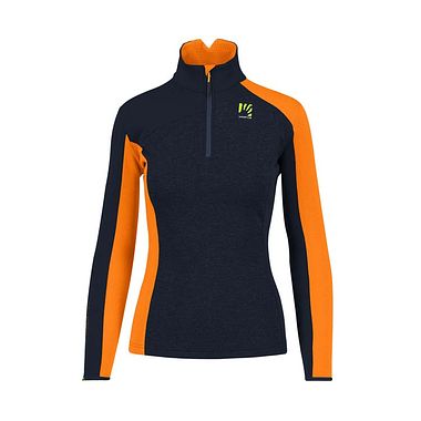 Federa Half-Zip W Fleece VulcanVibranOrang