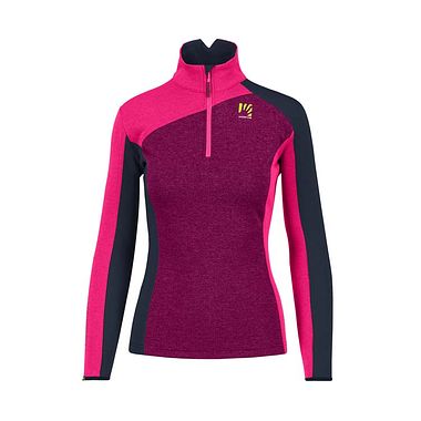 Federa Half-Zip W Fleece BoysenberrPinVulc