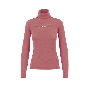 Coppolo Merino W High Neck LS DecoRose