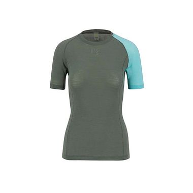 Dinamico Merino 130 W T-Shirt ThymeAquaSki