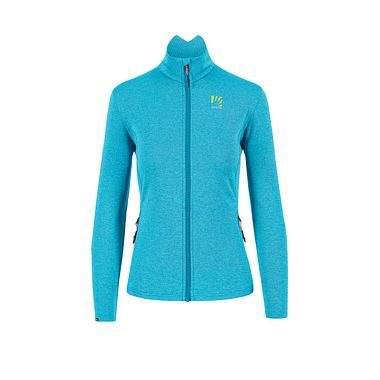 Pizzocco W Full Zip Fleece BlueAtoll