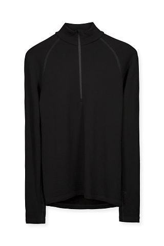 M's Desoli Thermal Half Zip TrueBlack