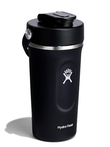 24 Oz Insulated Shaker Bottle  Black