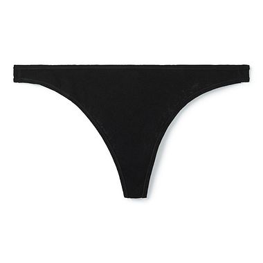 Wms Merino 150 Lace Thong Black