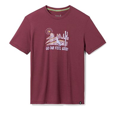 Graphic SS Tee Black Cherry