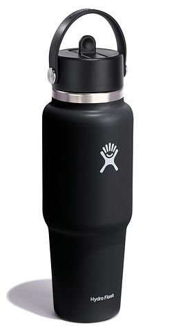 32 oz Travel Bottle W Flex Str Black