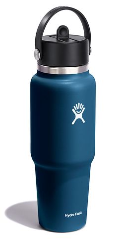 32 oz Travel Bottle W Flex Str Indigo