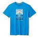 Graphic Tee Short Sleeve Laguna Blue